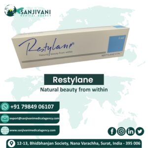 Restylane (Contour, Defyne, Kysse, Lyft, Refyne, Silk, Eyelight, L)