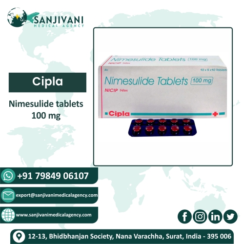 Nicip 100mg Tablet Nicip 100mg Tablet