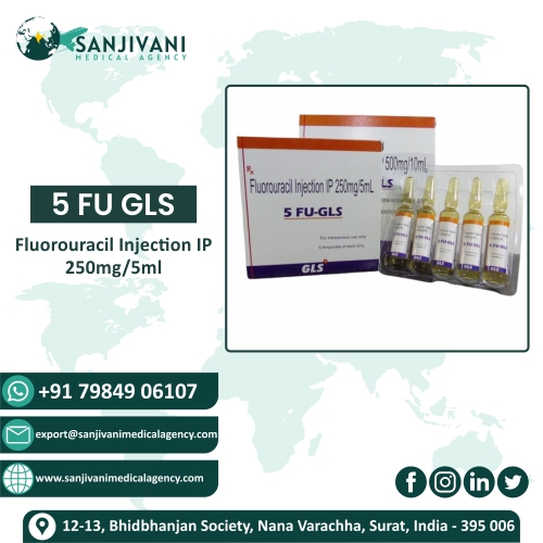 5FU GLS 250mg Injection 5FU GLS 250mg Injection