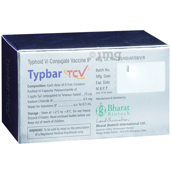 Typbar TCV Vaccine Typbar TCV Vaccine
