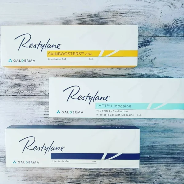 Restylane (Contour, Defyne, Kysse, Lyft, Refyne, Silk, Eyelight, L)