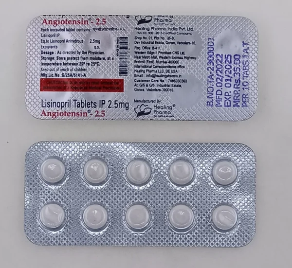 Angiotensin - 2.5 mg
