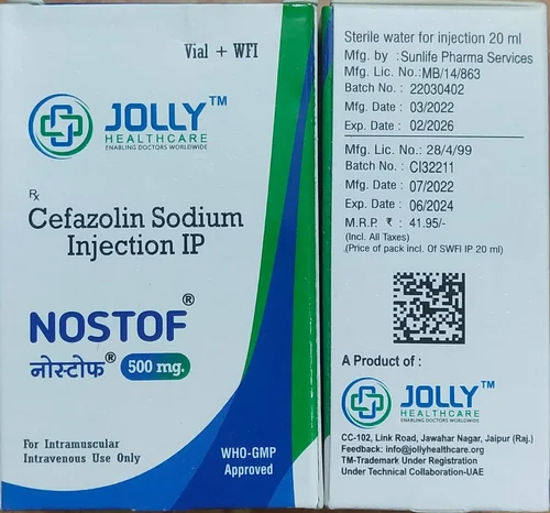 Nostof 2mg / 500mg Injection Nostof 2mg / 500mg Injection