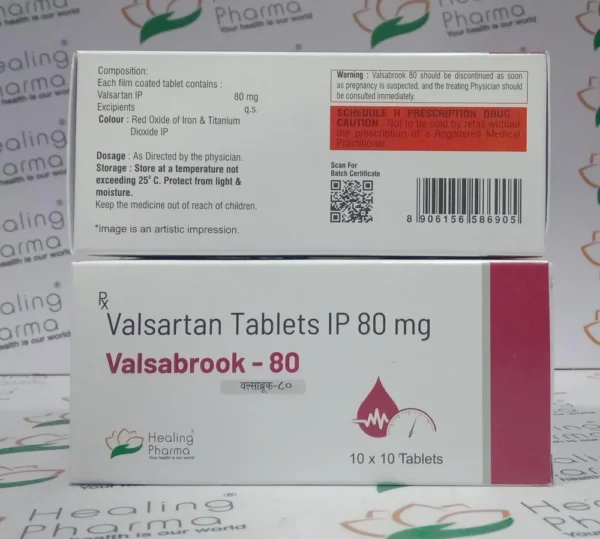 Valsabrook - 80 mg Tablet