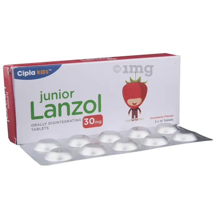 Junior Lanzol 30mg Tablet DT Junior Lanzol 30mg Tablet DT