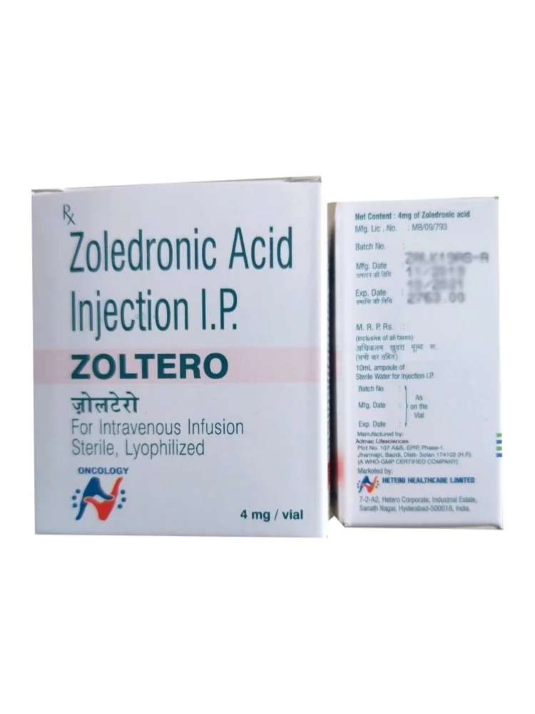 Zoltero 4mg Injection Zoltero 4mg Injection