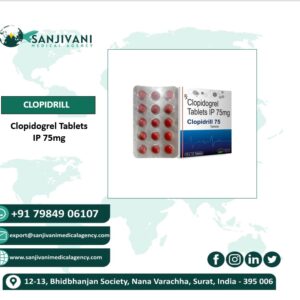 Clopidrill 75mg Tablet