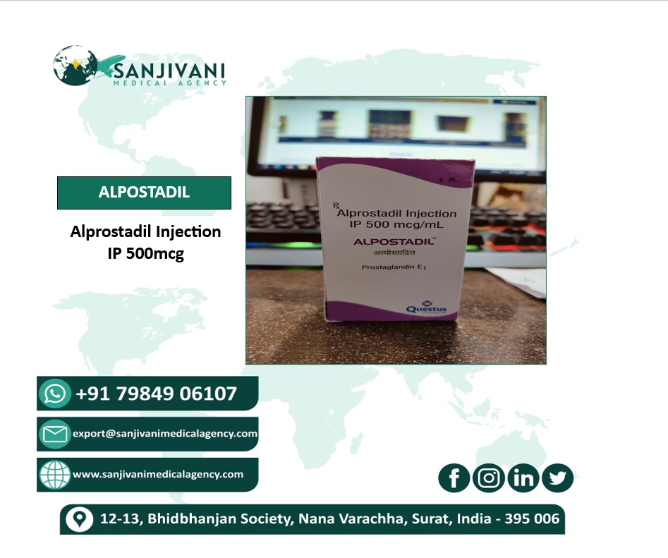 Alpostadil 500 mcg Injection Alpostadil 500 mcg Injection