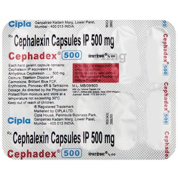 Cephadex 500 Capsule