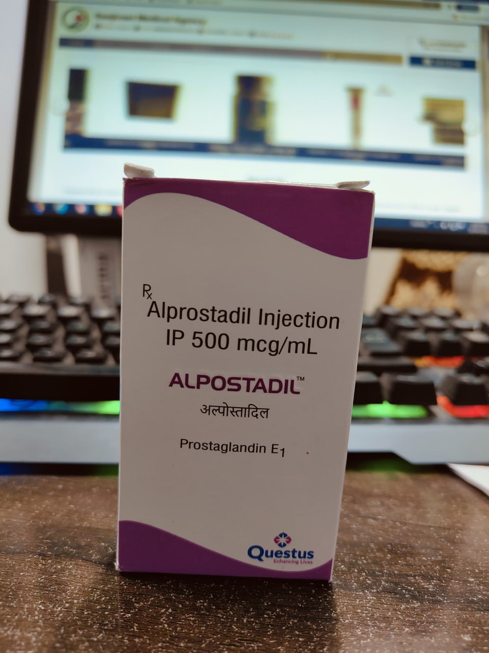 Alpostadil 500 mcg Injection Alpostadil 500 mcg Injection