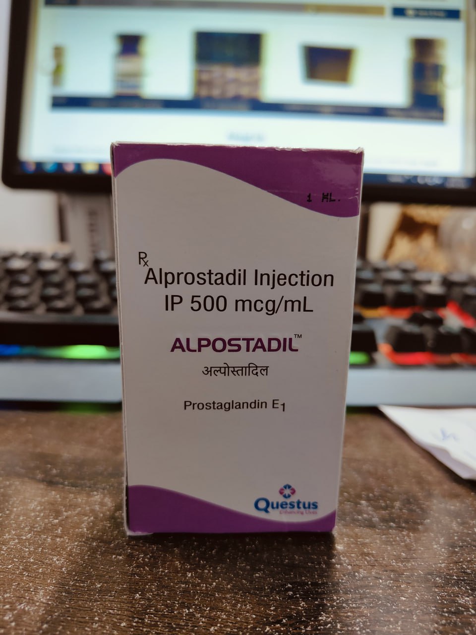 Alpostadil 500 mcg Injection Alpostadil 500 mcg Injection