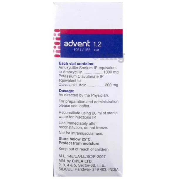 Advent 1.2gm Injection
