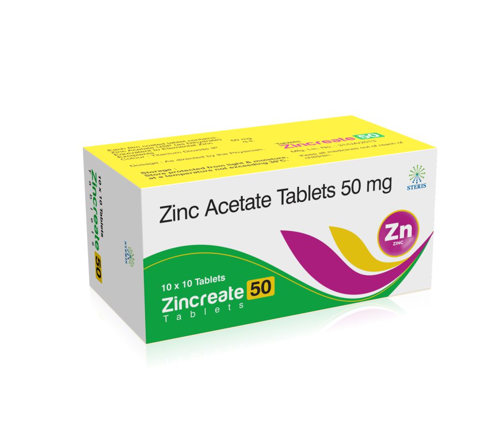 Zinconia (Zinc acetate 50mg) Tablet Zinconia (Zinc acetate 50mg) Tablet