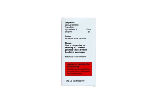 Doxorex 50mg Injection